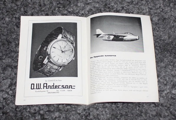 Broschyr från Lions Jet-flygdag, Kristianstad Everöd 1961
