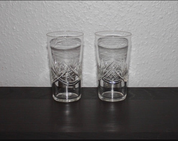 2st helgaslipade longdrinkglas