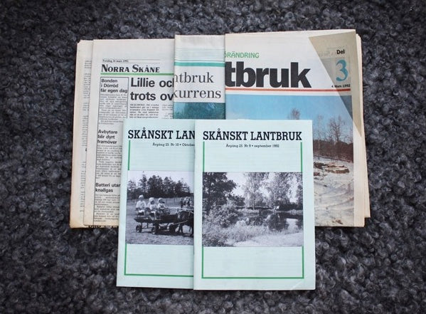 Blandade skånska lantbruksskrifter