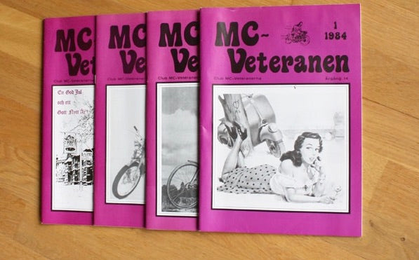 4st Mc veteranen årgång 1984 (komplett)