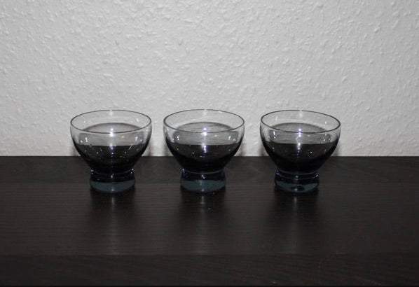 3 små kupglas från Åfors - Bertil Vallien