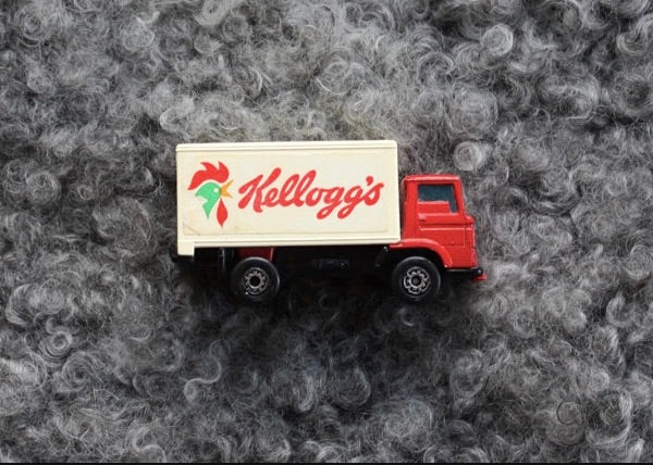 Leksakslastbil Matchbox - Kellogs - Dodge