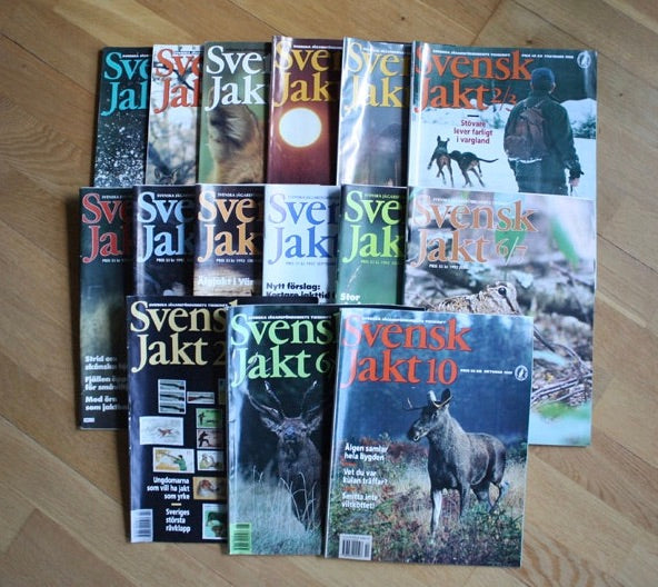 9 st Svensk Jakt 1997, 1998