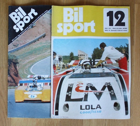 2 nr av Bilsport 1971