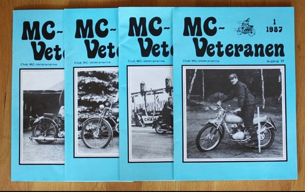 4st Mc veteranen årgång 1987 (komplett)