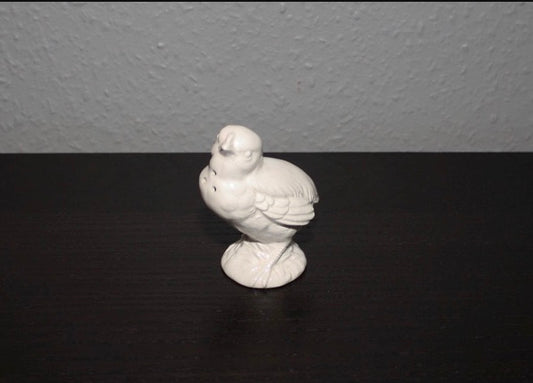 Saltkar formad som en vit fågel