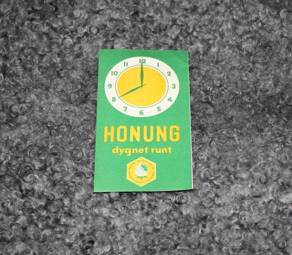 Reklamblad Honung - Sveriges biodlare (50talet)