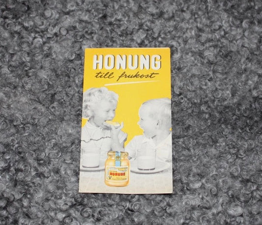 Reklamblad Honung till frukost (50tal)