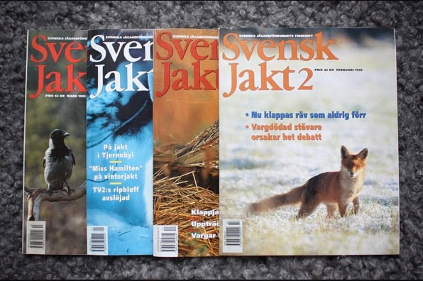 4 st Svensk Jakt 1995, 1999